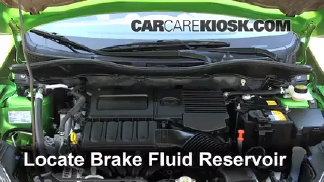 2012 Mazda 2 Touring 1.5L 4 Cyl. Hatchback (4 Door) Líquido de frenos Agregar fluido